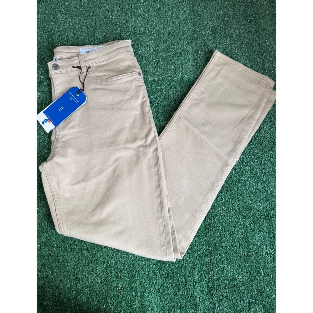 The Perfect Jean NYC Denkhaki Slim Fit Khaki Pants 34x32 New